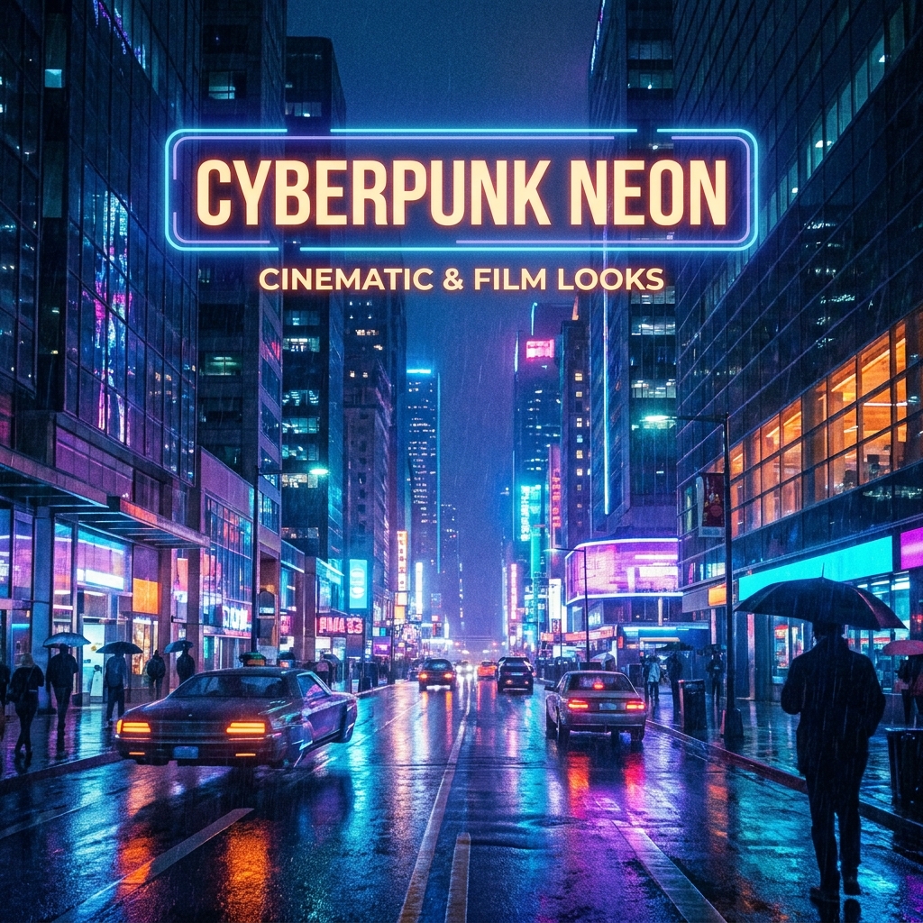 Cyberpunk Neon example