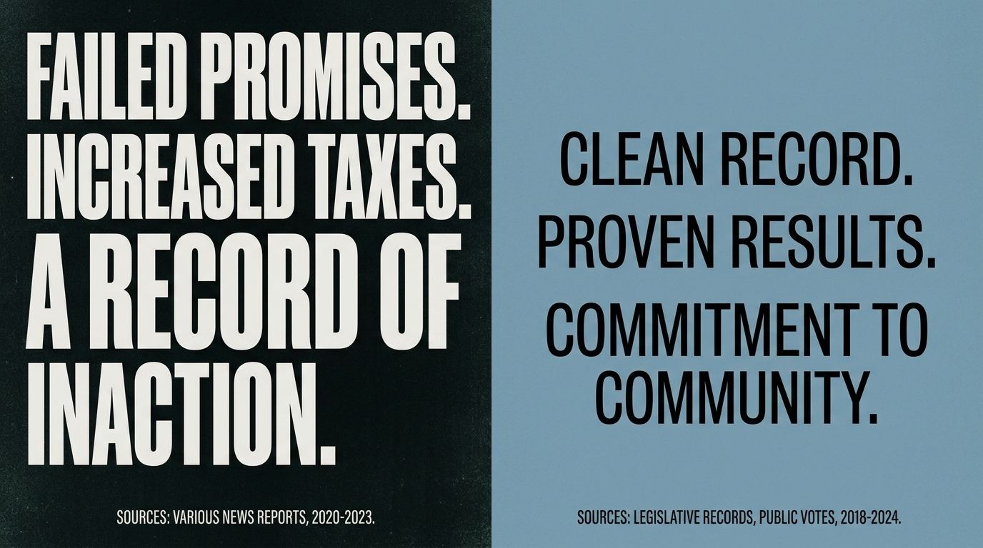 Contrast Ad example