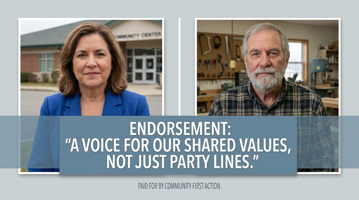 Endorsement Ad example
