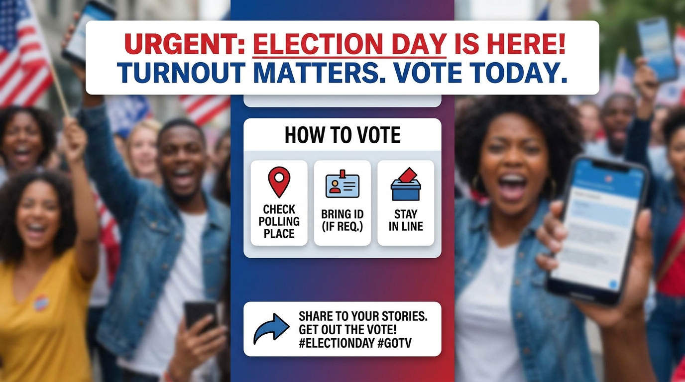 GOTV Spot example