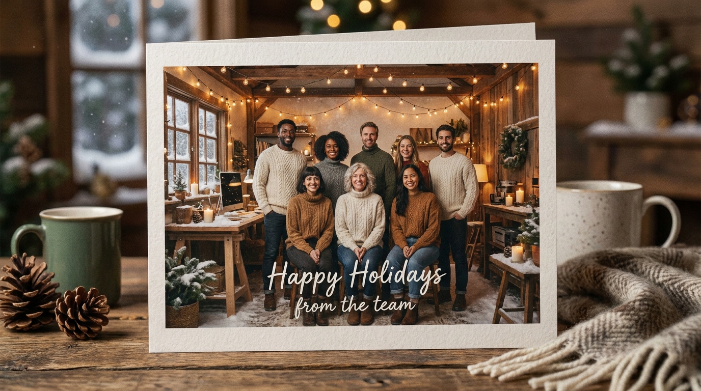 Holiday Greeting example