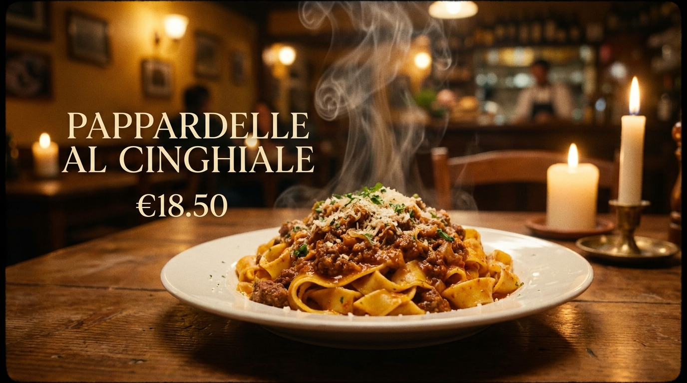 Menu Promo example