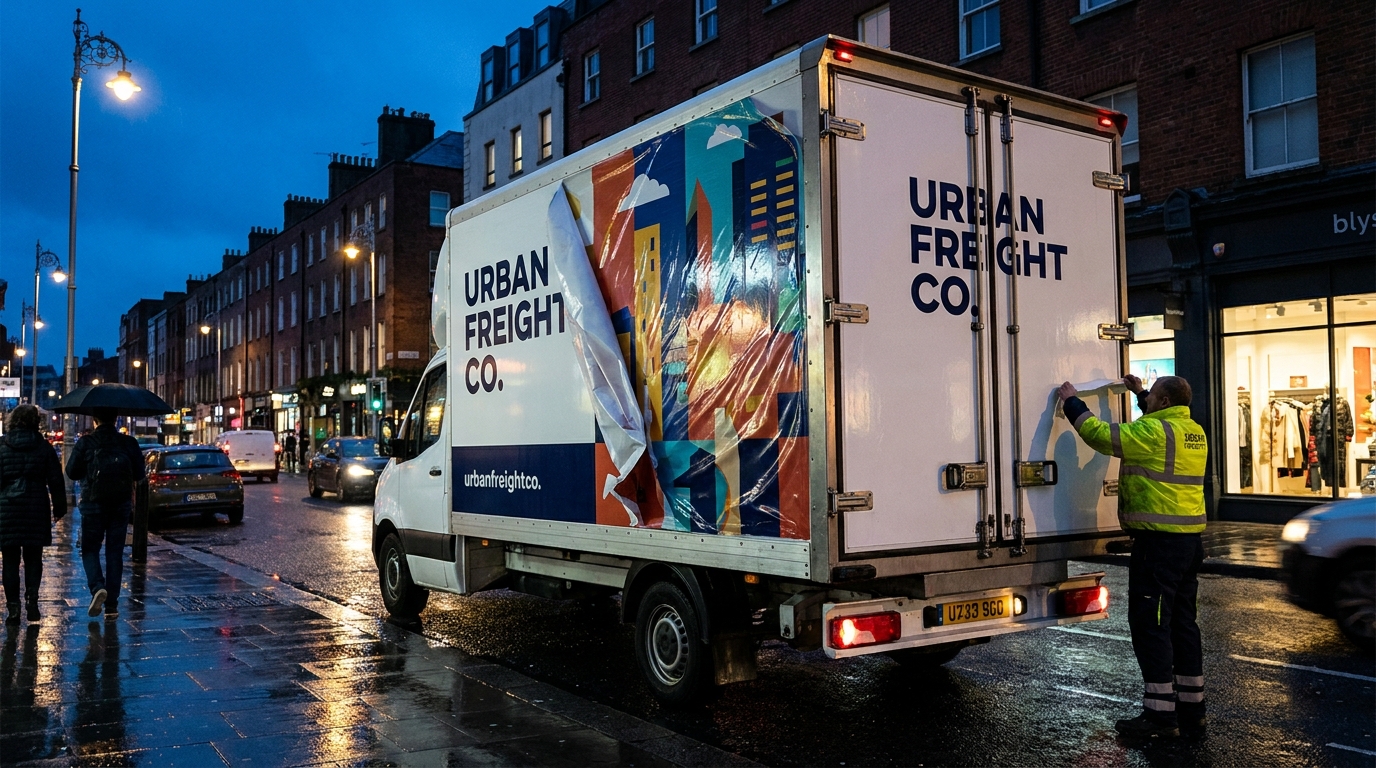 Truck Ad example