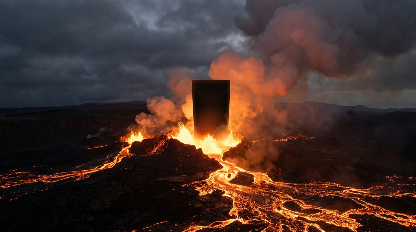 Volcano Ad example
