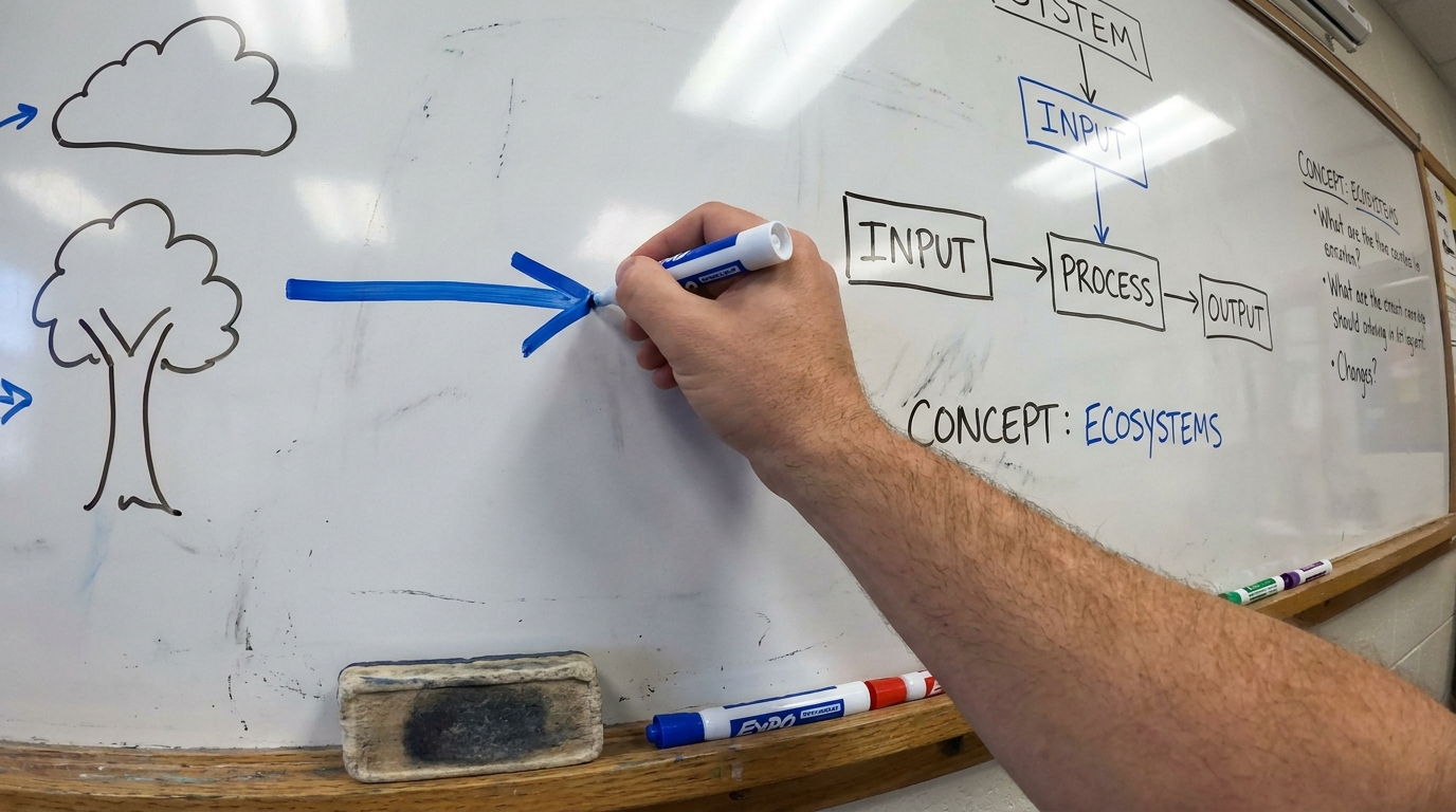 Whiteboard Lesson example